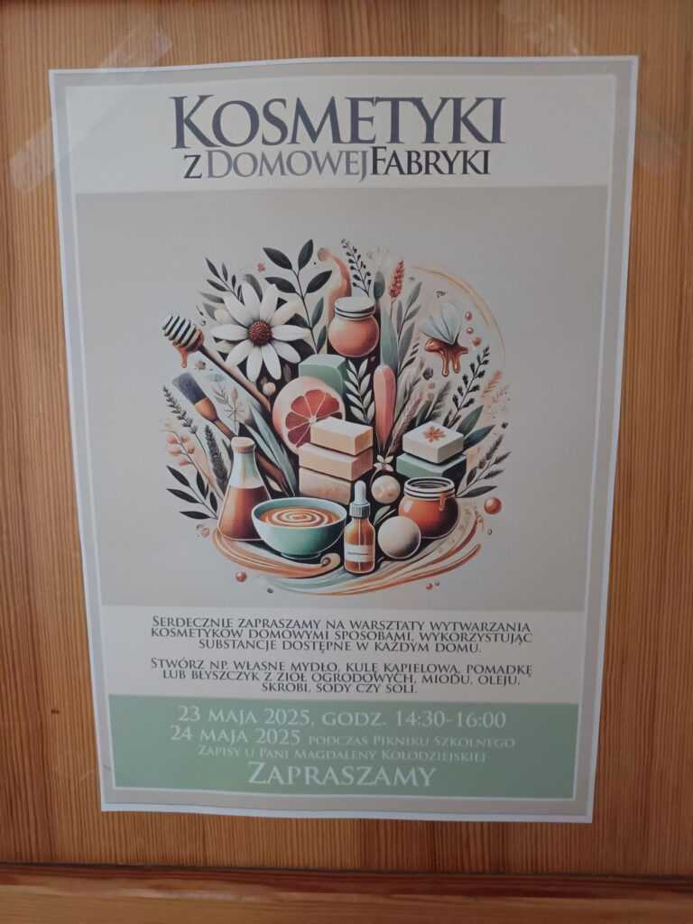 Kosmetyki z domowej fabryki!